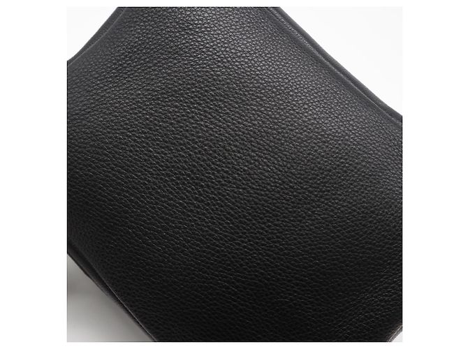 Borsa a tracolla Loewe in pelle di vitello Supple Grain Nero - vista 3