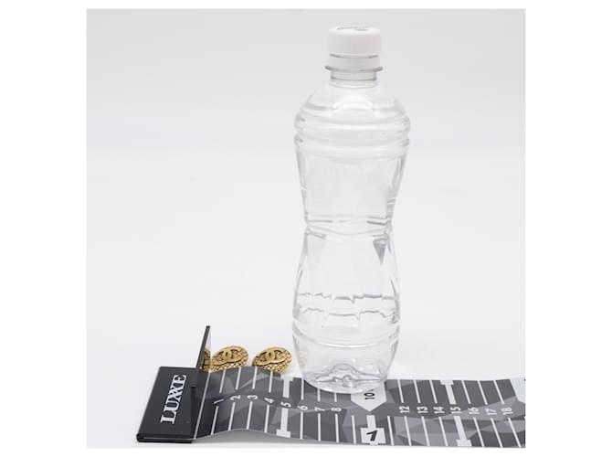 Orecchini Chanel Coco Mark in mesh con bottone D'oro - vista 3