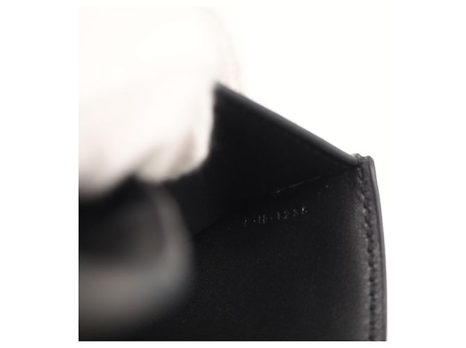 Triomphe Céline Cartera compacta de piel de becerro granulada Celine Negro - vista 16