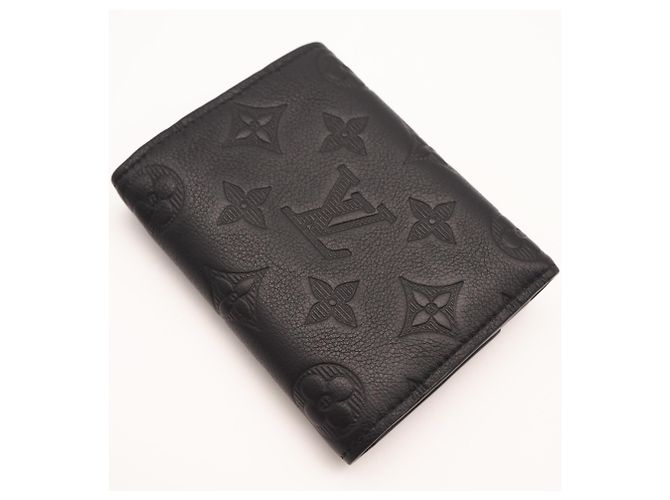 Louis Vuitton Monogram Shadow Victor Wallet Black - view 2