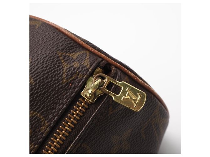 Borsa Louis Vuitton Monogram Papillon 26 Marrone - vista 11