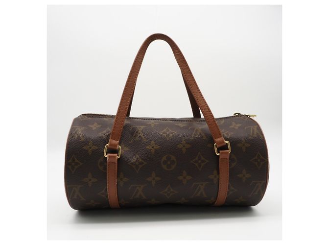 Borsa Louis Vuitton Monogram Papillon 26 Marrone - vista 2