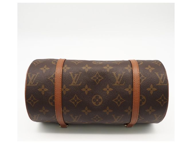 Borsa Louis Vuitton Monogram Papillon 26 Marrone - vista 6