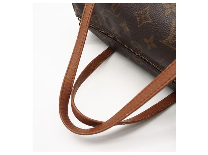Borsa Louis Vuitton Monogram Papillon 26 Marrone - vista 7