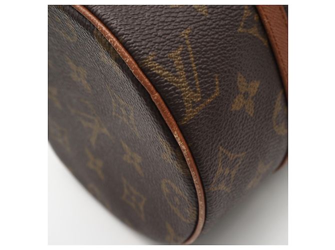 Borsa Louis Vuitton Monogram Papillon 26 Marrone - vista 9
