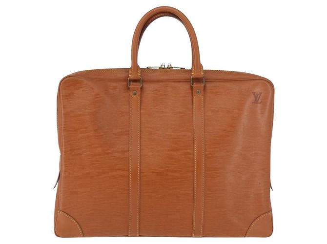 LOUIS VUITTON Epi Porte Documents Voyage Zipangu Gold M54478 Auth 189287 - Ansicht 13