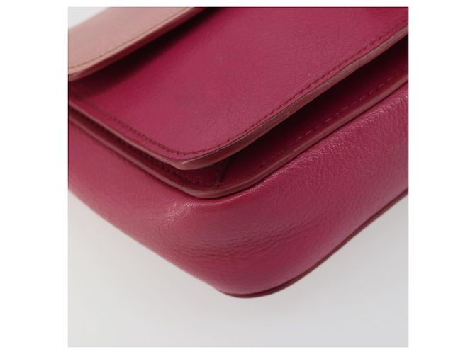 Borsa a Spalla Miu Miu in Pelle Rosa e Oro Auth 190333A D'oro - vista 15