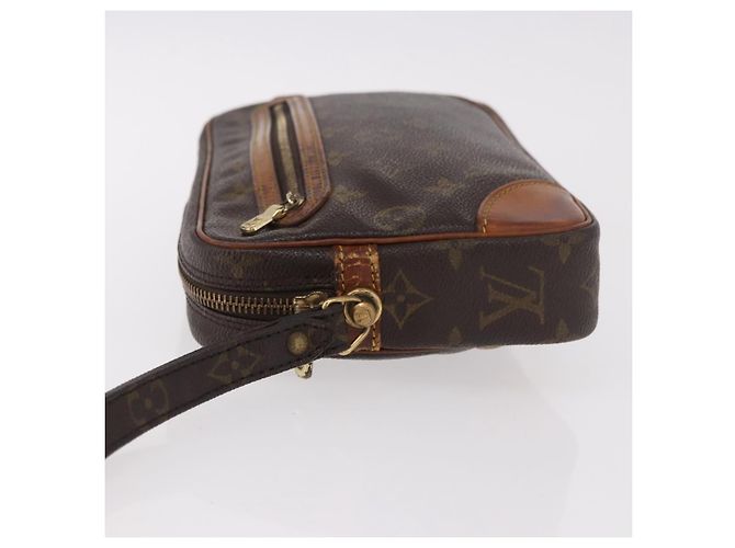 LOUIS VUITTON Monogram Marly Dragonne GM Clutch Bag M51825 LV Auth BA13662 Monogramma - vista 4