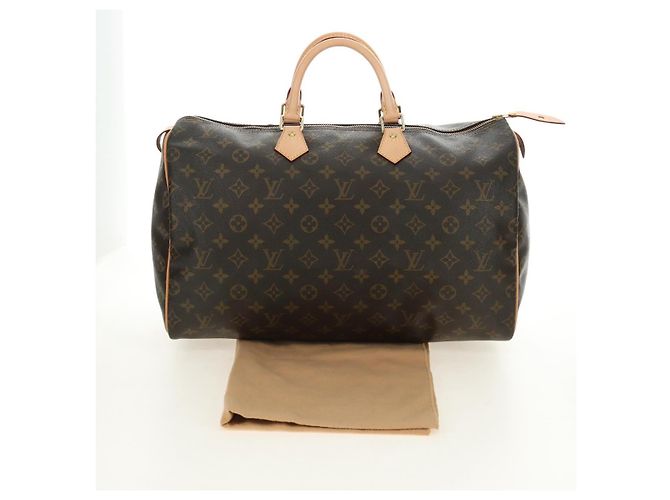 LOUIS VUITTON Borsa Monogram Speedy 40 M41522 LV Auth 190252V Monogramma - vista 12