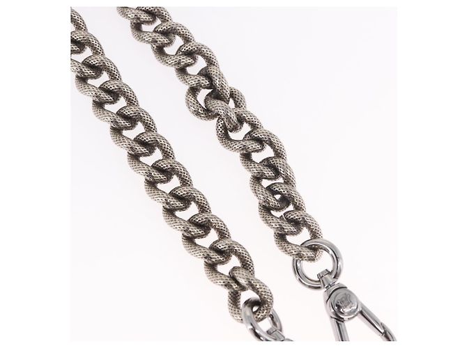 Céline Borsa CELINE Tracolla con Catena in metallo Argento CC Autentica 190204 - vista 4
