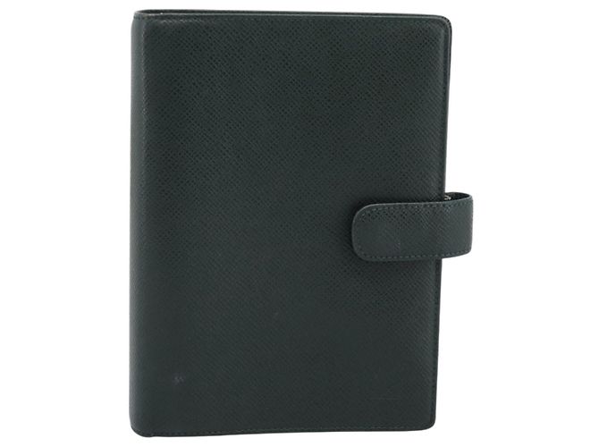 LOUIS VUITTON Funda de Agenda Taiga MM Day Planner Epicea R20403 LV Auth 189655 - vista 13
