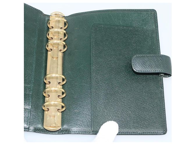 LOUIS VUITTON Funda de Agenda Taiga MM Day Planner Epicea R20403 LV Auth 189655 - vista 19