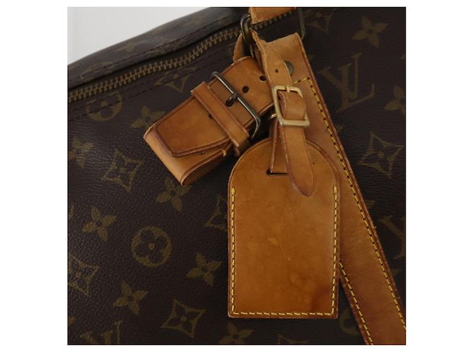 LOUIS VUITTON Borsa Boston Monogram Keepall 50 M41426 LV Auth bs35623 Monogramma - vista 21
