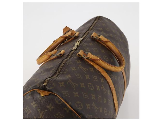 LOUIS VUITTON Borsa Boston Monogram Keepall 50 M41426 LV Auth bs35623 Monogramma - vista 6
