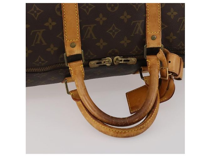 LOUIS VUITTON Borsa Boston Monogram Keepall 50 M41426 LV Auth bs35623 Monogramma - vista 7