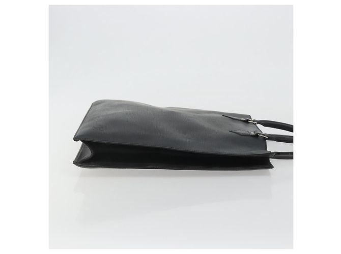 Borsa LOUIS VUITTON Epi Sac Plat Nera M59082 LV Auth 188561 Nero - vista 3