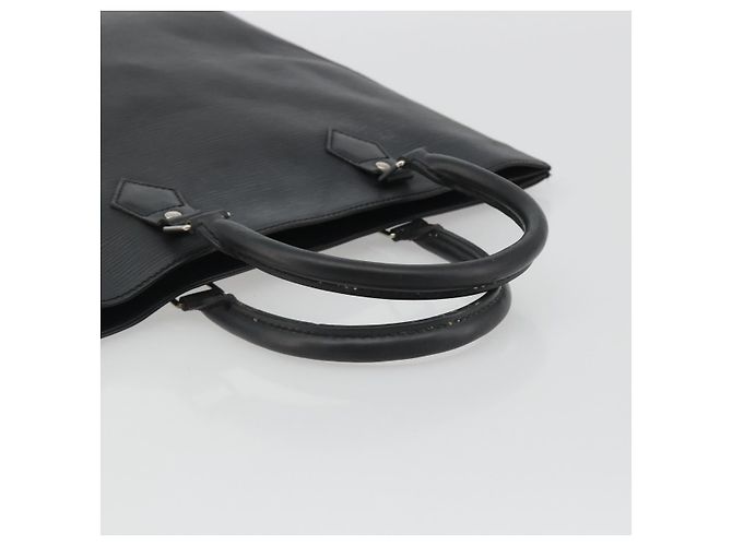 Borsa LOUIS VUITTON Epi Sac Plat Nera M59082 LV Auth 188561 Nero - vista 7