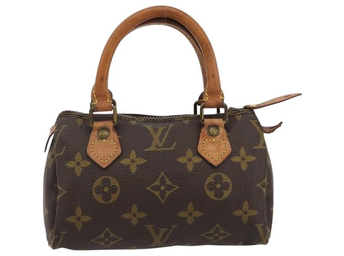 LOUIS VUITTON Borsa Monogram Mini Speedy M41543 LV Auth 188268 Monogramma - vista 13