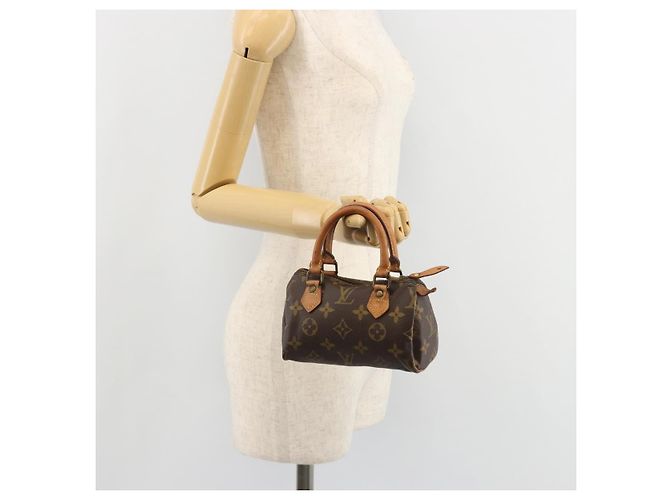 LOUIS VUITTON Borsa Monogram Mini Speedy M41543 LV Auth 188268 Monogramma - vista 18