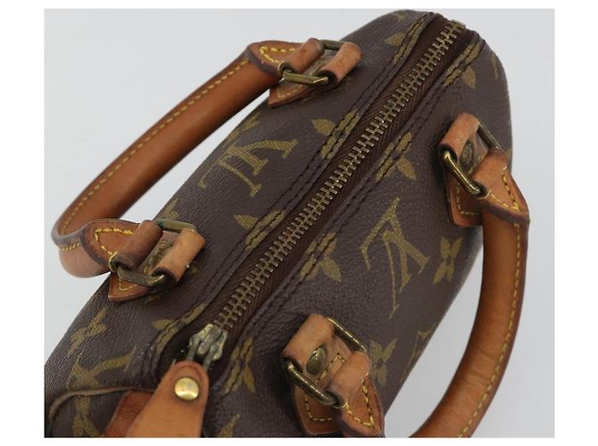 LOUIS VUITTON Borsa Monogram Mini Speedy M41543 LV Auth 188268 Monogramma - vista 6