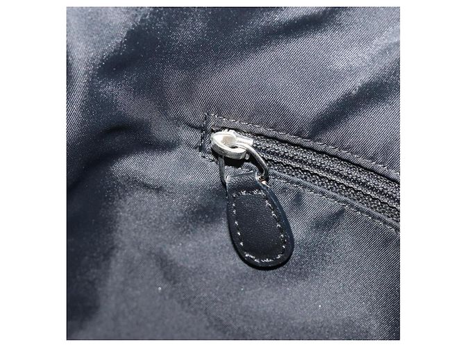 Borsa a tracolla Christian Dior Trotter Canvas Navy Silver Auth ep14914A Argento Blu navy - vista 20