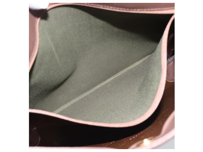 Borsa Tote Burberry Nova Check in tela beige e oro Auth 189920A D'oro - vista 12