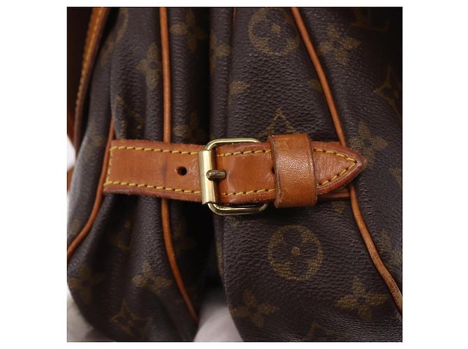 LOUIS VUITTON Borsa a Spalla Monogram Saumur 30 M42256 LV Auth 188083A Monogramma - vista 10