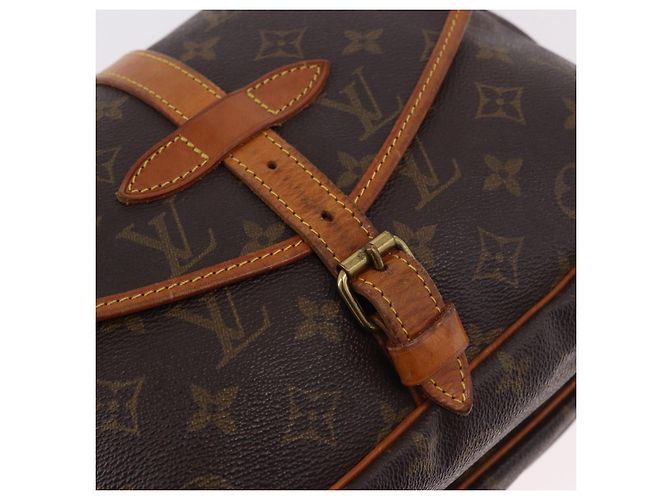 LOUIS VUITTON Borsa a Spalla Monogram Saumur 30 M42256 LV Auth 188083A Monogramma - vista 20