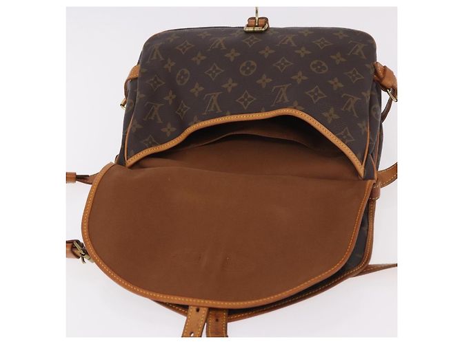 LOUIS VUITTON Borsa a Spalla Monogram Saumur 30 M42256 LV Auth 188083A Monogramma - vista 25