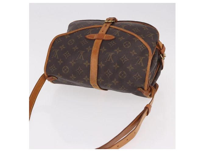 LOUIS VUITTON Borsa a Spalla Monogram Saumur 30 M42256 LV Auth 188083A Monogramma - vista 6