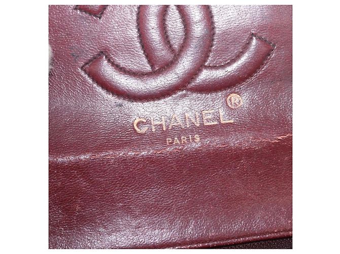 CHANEL Matelasse Chain Shoulder Bag Leather Black Gold CC Auth 188806 Nero D'oro - vista 23