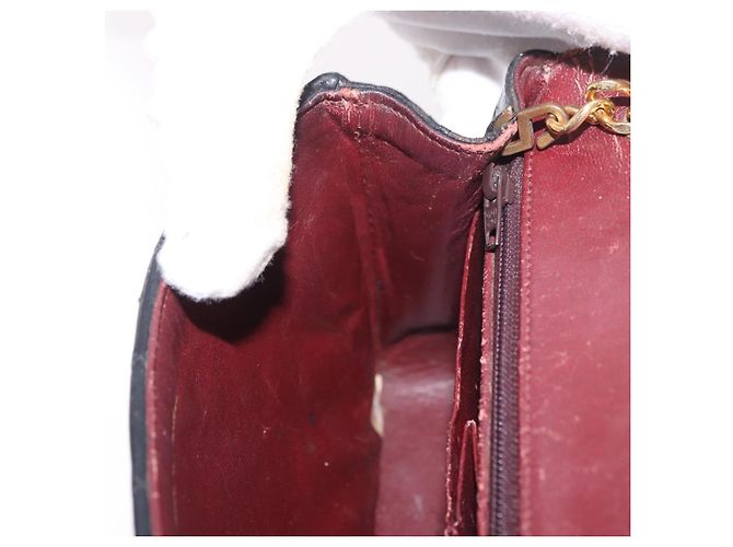 CHANEL Matelasse Chain Shoulder Bag Leather Black Gold CC Auth 188806 Nero D'oro - vista 25