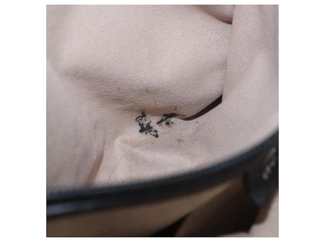 Borsa Salvatore Ferragamo in pelle nera argento ka4979 Nero - vista 11