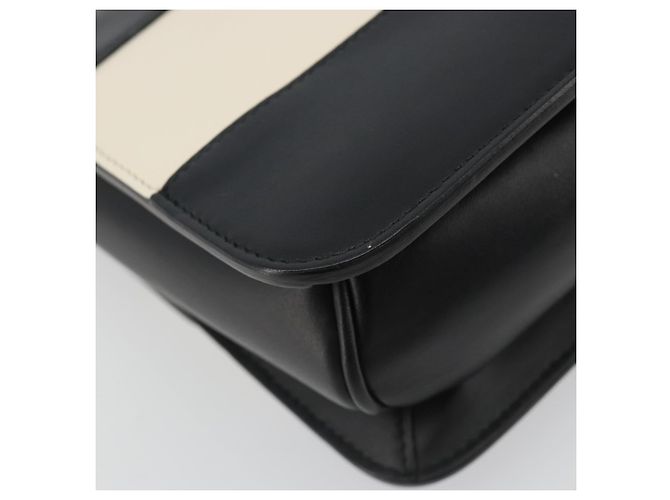 GUCCI Queen Margaret Bee Leather Outlet Black Gold 476542 Auth bs35819V Nero D'oro - vista 13