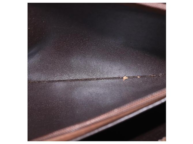 Borsa Christian Dior Trotter Beige Oro Auth 189192 D'oro - vista 24