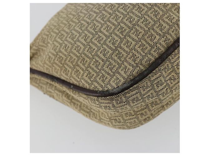 FENDI Zucchino Canvas Hand Pouch Beige Gold Authentisch 188611A Golden - Ansicht 17