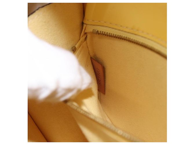 LOUIS VUITTON Borsa Monogram Vernis Monceau BB 2way Gialla LV Auth 190117A Giallo - vista 12
