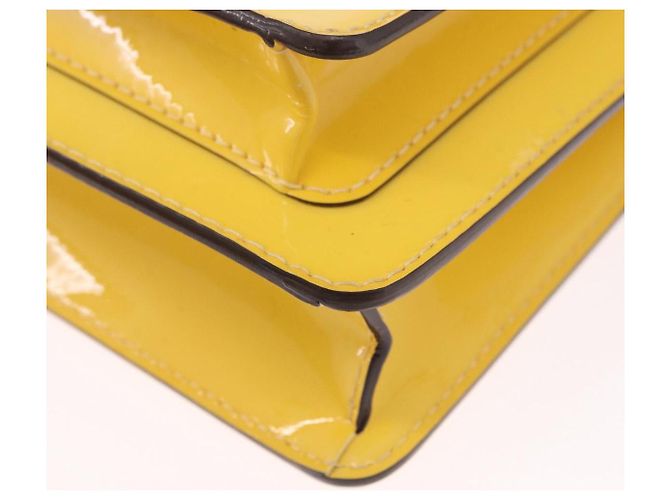 LOUIS VUITTON Borsa Monogram Vernis Monceau BB 2way Gialla LV Auth 190117A Giallo - vista 17
