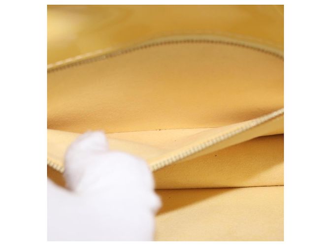 LOUIS VUITTON Borsa Monogram Vernis Monceau BB 2way Gialla LV Auth 190117A Giallo - vista 26