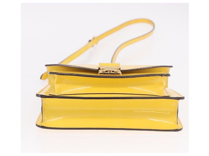 LOUIS VUITTON Borsa Monogram Vernis Monceau BB 2way Gialla LV Auth 190117A Giallo - vista 6