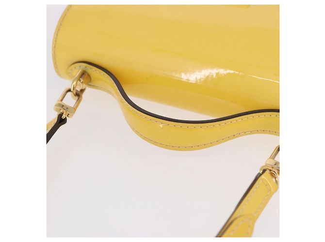LOUIS VUITTON Borsa Monogram Vernis Monceau BB 2way Gialla LV Auth 190117A Giallo - vista 8
