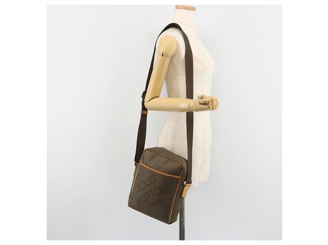 LOUIS VUITTON Borsa a tracolla Damier Geant Sitadan Tail M93041 LV Auth bs35896 - vista 22