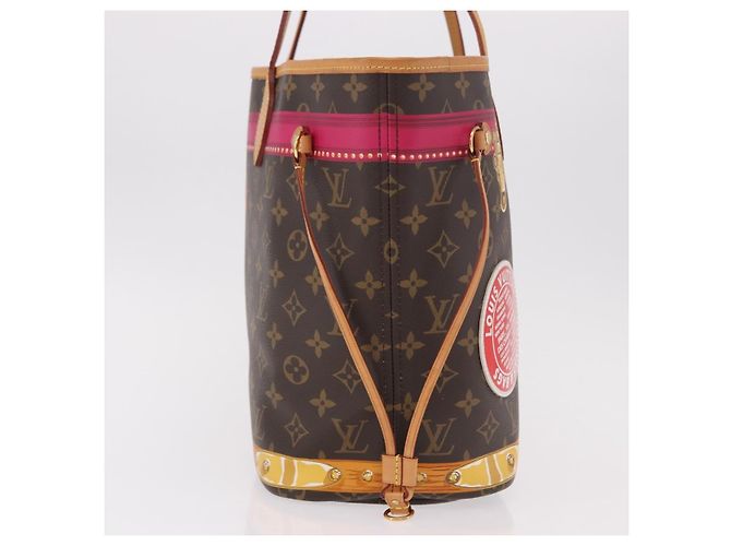 Borsa LOUIS VUITTON Summer Trunk Collection Neverfull MM M41390 LV Auth 189826SV Monogramma - vista 4