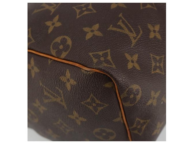 LOUIS VUITTON Borsa Monogram Speedy 25 M41528 LV Auth am12008A Monogramma - vista 15