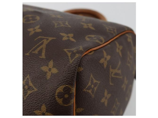 LOUIS VUITTON Borsa Monogram Speedy 25 M41528 LV Auth am12008A Monogramma - vista 16