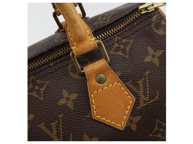 LOUIS VUITTON Borsa Monogram Speedy 25 M41528 LV Auth am12008A Monogramma - vista 18