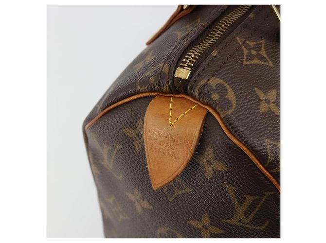 LOUIS VUITTON Borsa Monogram Speedy 25 M41528 LV Auth am12008A Monogramma - vista 19