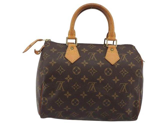 LOUIS VUITTON Borsa Monogram Speedy 25 M41528 LV Auth am12008A Monogramma - vista 2
