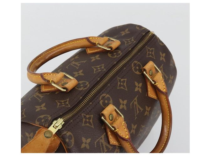 LOUIS VUITTON Borsa Monogram Speedy 25 M41528 LV Auth am12008A Monogramma - vista 6