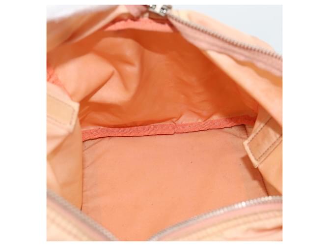 Borsa PRADA Nylon Rosa Argento Auth 189599 - vista 21
